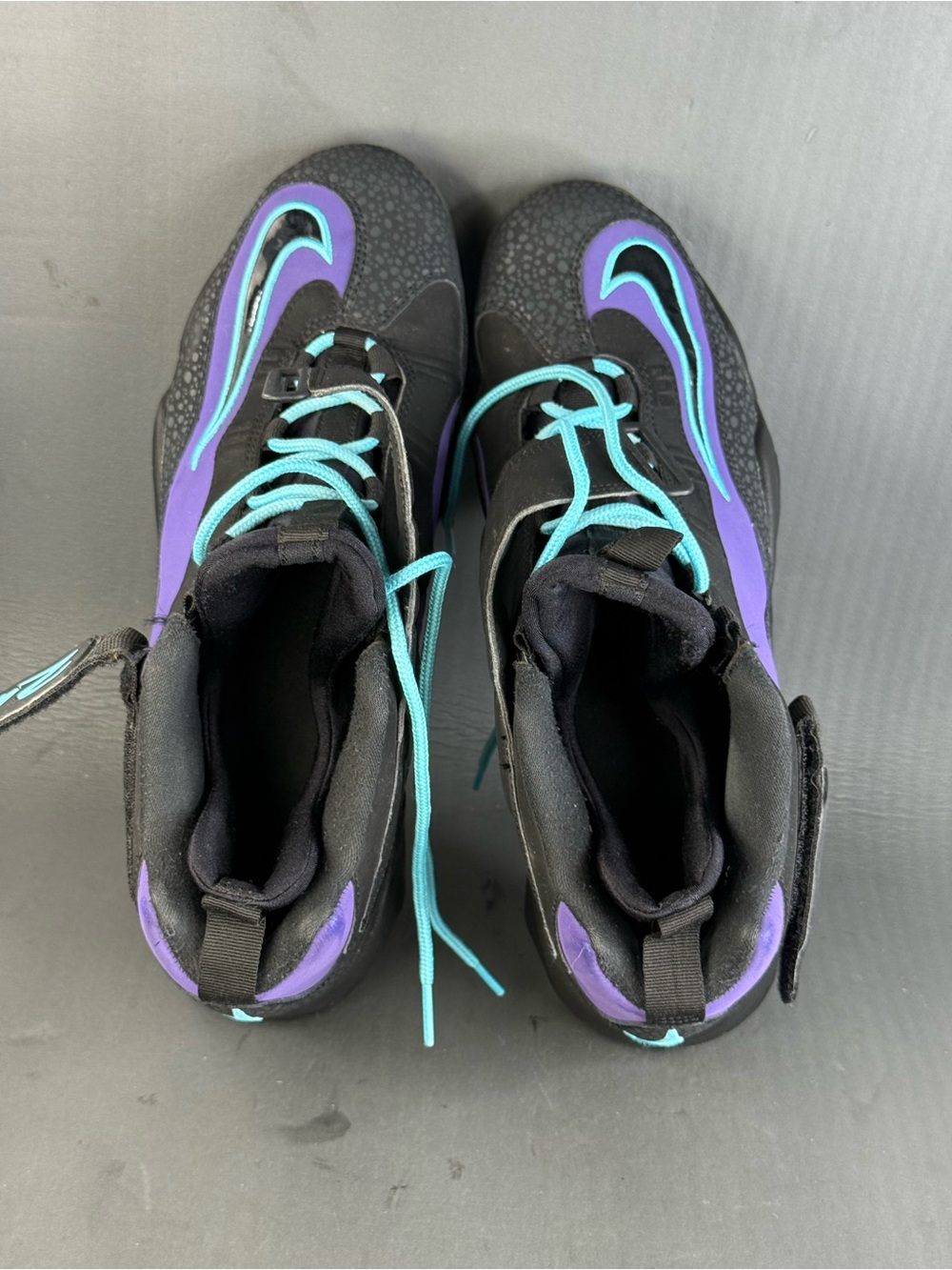 Nike Air Griffey Max 1 Purple Venom athletic sneaker shoes men’s size 13 - Picture 6 of 8